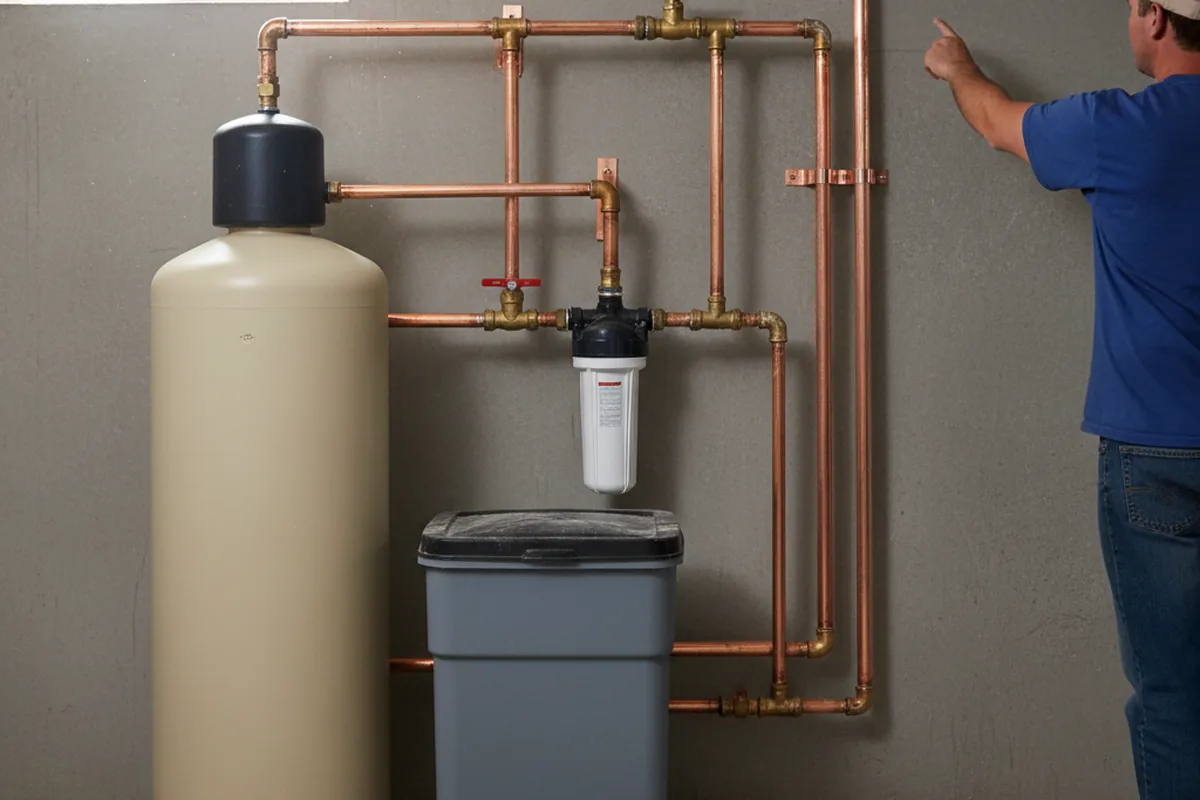 Whole-house water treatment system installed in Coleman Falls